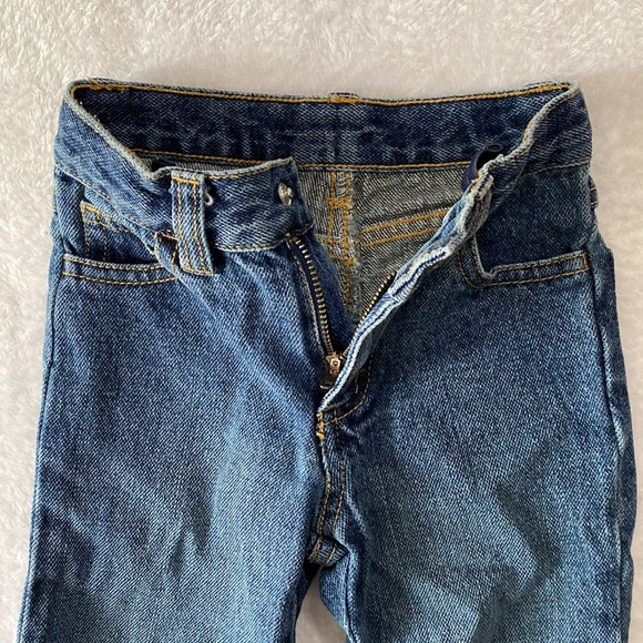 Crazy 8 cropped baby jeans (size 6-12 months) - Picture 2 of 5